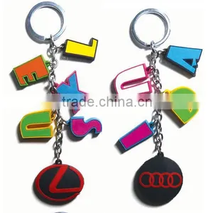 3D PVC Cartoon Key Chain/custom PVC Cartoon Key Chain thumbnail-3