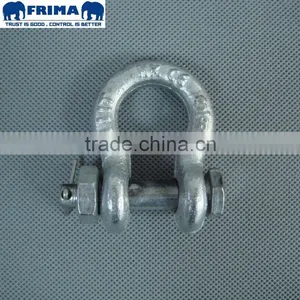 Bolt Type Anchor Shackle With Thin Head Bolt-nut With Cotter Pin G2130 thumbnail-1