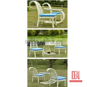 Indoor Outdoor Rattan Coffee Table / Outdoor Table / Office Table thumbnail-2
