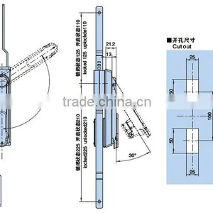 Rod Control Swinghandle MS100-3S thumbnail-2