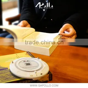 Wireless Restaurant Paging System Transmitter + Waterproof Coaster Pager thumbnail-3