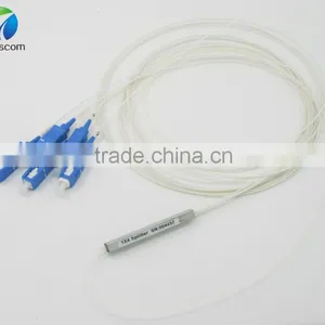 1x4 PLC Splitter (MINI TYPE) 1m, (input: SC/PC & Output: SC/PC, 0.9mm), G.657A, Single Mode thumbnail-1