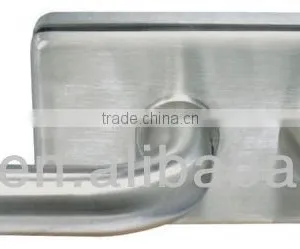 Glass Door Lock With US Cylinder and Thumbturn thumbnail-6