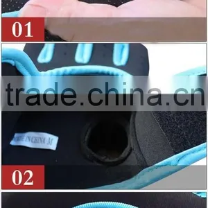 Diving Work Cut Resistant Protective Gloves;Half of Fingers Bike Gloves thumbnail-4