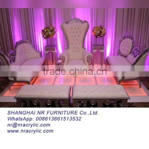 White Cheap Led Dance Floors Set for Wedding and Party Decoration thumbnail-5