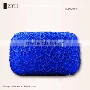 High Quality Mesh Sequins Evening Clutch Box thumbnail-3