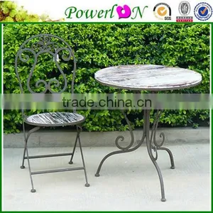 Portable Wooden Steel Folding Garden Furniture thumbnail-2
