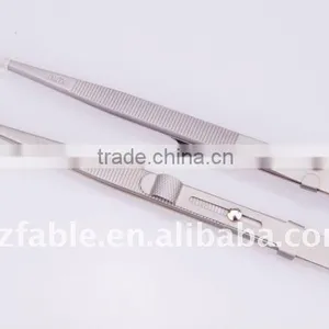 Stainless Steel Gem Tweezer With Lock thumbnail-1