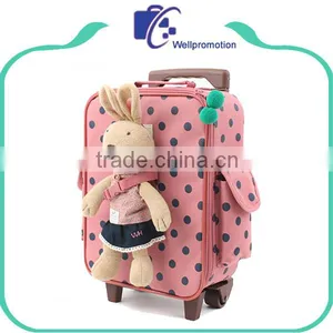 Kids Trolley School Backpacks With Wheels for Girls thumbnail-3