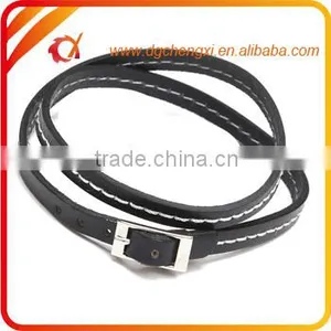 2016 Custom New Popular Leather Bracelet thumbnail-3