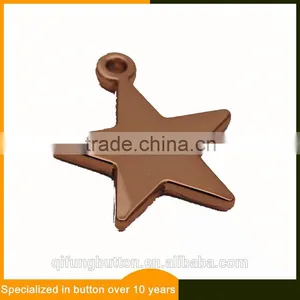Zinc Alloy Metal Customized Star Zipper Puller thumbnail-1
