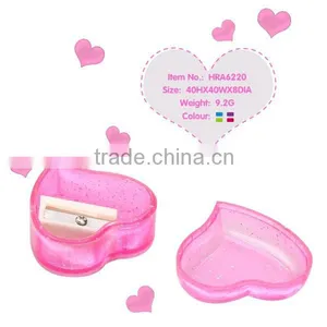 Novelty Heart Shaped Pencil Sharpener thumbnail-2