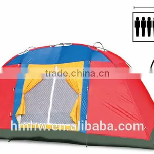 10 Person Single Layer 8.5mm Fiberglass Pole Travel Tent thumbnail-2