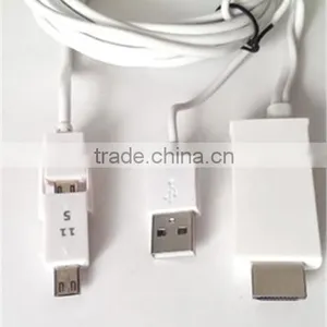 Micro Usb 11pin MHL Cable Blister Packing 3m thumbnail-4