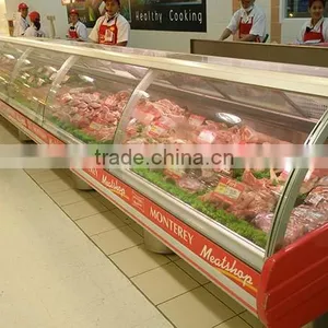 Commercial Refrigerator as Sales Counter for Fresh Meat and Fish thumbnail-1