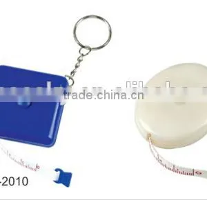 Heart Shape Plastic Measuring Tape With Keyring Promotion thumbnail-2