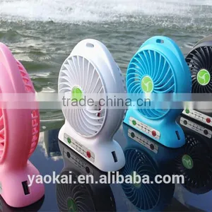 3 Speed Promotion Portable USB Mini Fan Handheld Cooler Cooling Fan Rechargeable Battery thumbnail-6