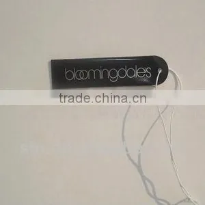Black Paperboard Tag With Printing and String thumbnail-1