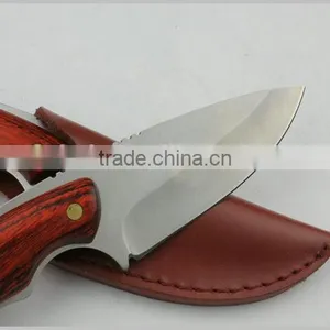 OEM Outdoor Hunting Knife With Wood Handle thumbnail-5