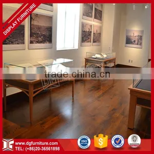 Top Quality Tempered Glass History Museum Display Stands for Museum Showroom thumbnail-1