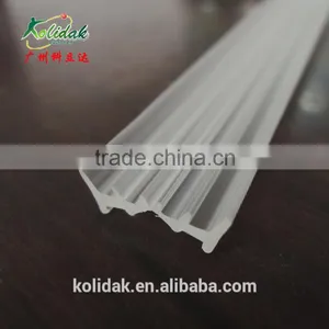 Plastic Extrusion Clear PVC Seal Strip thumbnail-1