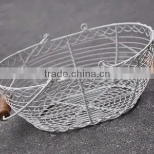 Household Goods Galvanized Wholesale Wire Hanging Basket Vegetables thumbnail-1