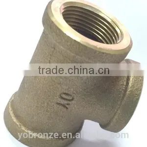 Taiwan Manufacturing Brass 45 Degree Pipe Fitting Lateral Tee thumbnail-1