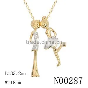 Best Shot Jewelry American TV Series The Walking Dead Fashion Classic Letter Necklace thumbnail-5