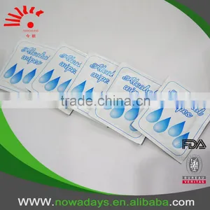 OEM FDA Approved Antibacterial Alcohol Wipe thumbnail-1