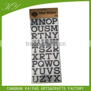 Hot Stamping Chipboard Scrapbooking Alphabet Sticker thumbnail-4
