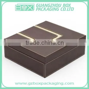 Cheap Custom Faux Leather Gift Boxes thumbnail-1