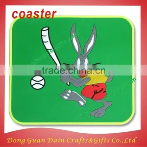 New Fashion Cheap Promotional Pvc Coasters thumbnail-2