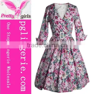 Autumn New Fashion Women Dress thumbnail-6