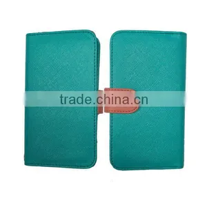 2013 Universal Wallet Case for BlackBerry 9780 9790 Samsung S4/s3/ Iphone4/5 Cell Phones Universal Version thumbnail-1