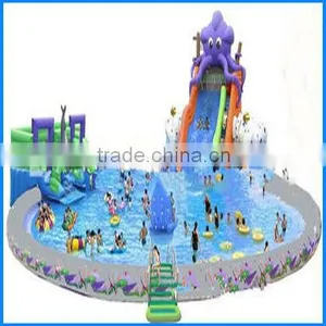 Inflatable Slide Swimming Pool thumbnail-1