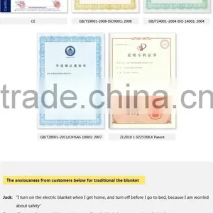 160*65cm Electric Heating Blanket With Fast Delivery thumbnail-5