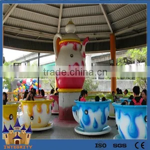 Swing Rotating Coffee Cup Rides Amusement Rides Amusement Park Equipment thumbnail-1