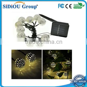Led Chinese Garden Solar Lanterns Solar String Lights thumbnail-1