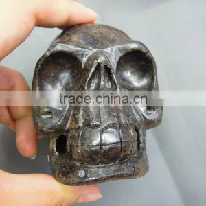 Unique Crystal Carving Skull Fengshui Crystal Products Good for Home Decoration thumbnail-3
