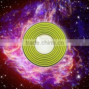 Gyroidal Stripe Pattern Circle Crazy Contact Lens/dazzling Yearly Plano Color Contact Lens/perfect and Hot Selling thumbnail-1