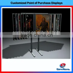Wholesale Customized Floor Poster Board Display Rack thumbnail-1