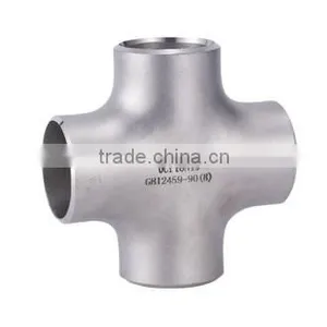 Stainless Steel Cross Fitting Seamless Pipe Cross thumbnail-1