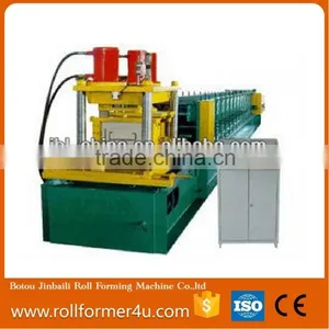 High Quality Full Automatic Hydraulic Cutting c Purlin Roll Forming Machine Light Gauge Steel Framing c Purlin Machie thumbnail-1