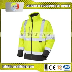 India Wholesale Clothing Customize Fancy Reflective Jacket Without Hood thumbnail-1