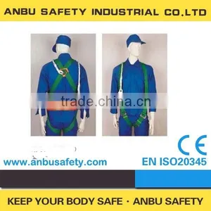 Construction Full Body Harness With Lanyard thumbnail-1