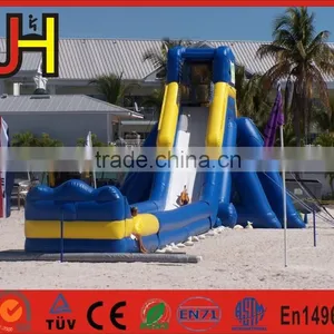 2016 JH Brand 0.55mm PVC Material Giant Hippo Inflatable Water Slide For Adults thumbnail-3