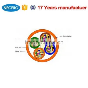 GJPFJV Indoor Single Mode 48 Core Distribution Optical Fiber Cable For Bhutan Cabling Systems thumbnail-1