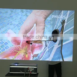High Resolution1024 x 600 Smart Beam Projector With USB VGA HDMI Plug Projector thumbnail-6