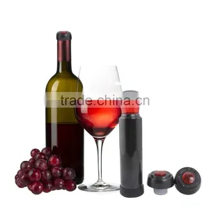 Premium Wine Preserver Saver Vacuum Pump Bottle Stoppers thumbnail-1