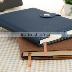 A5 PU Leather Multicolor Diary Note Book Notepad Office School Notebooks thumbnail-2